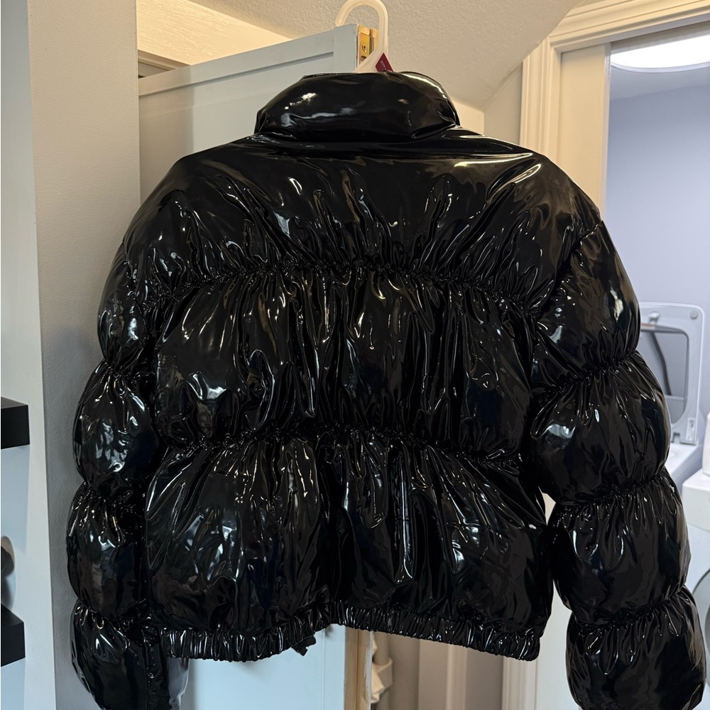 Steve Madden Women's Black Puffer Jacket